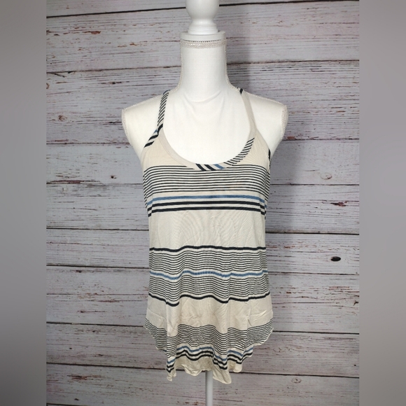 Chaser Ruffle T-Back Tank Top - Picture 5 of 7